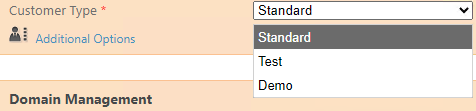 Advanced Customer Configuration