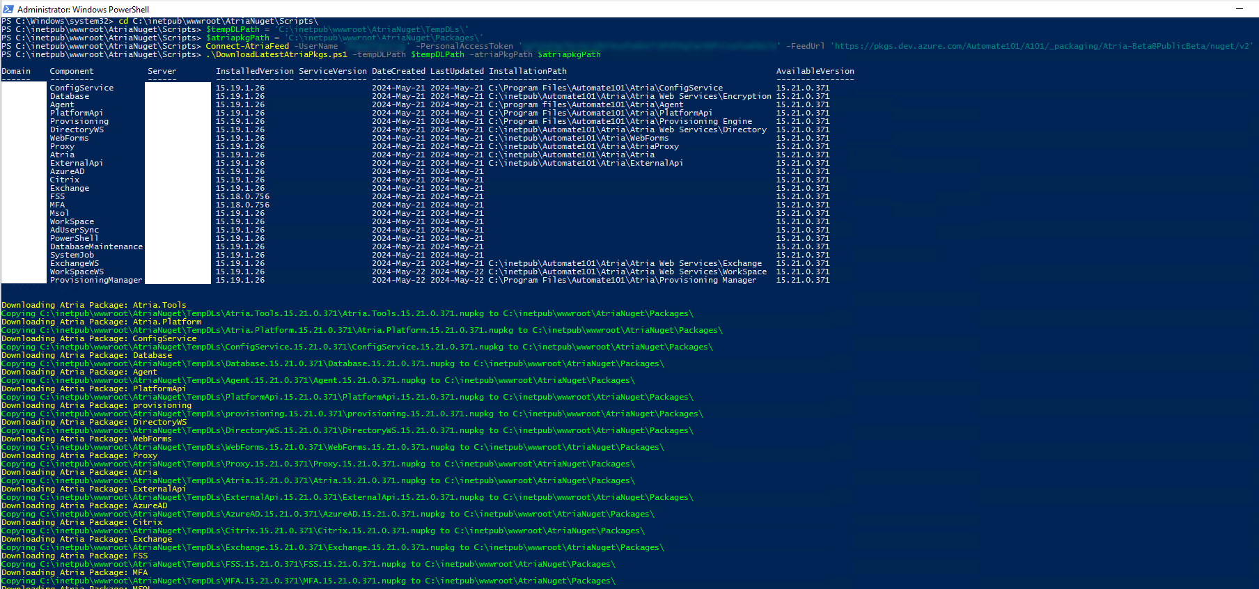 Sample Run - PowerShell