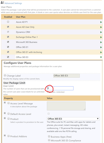 MSOL Service Provisioning